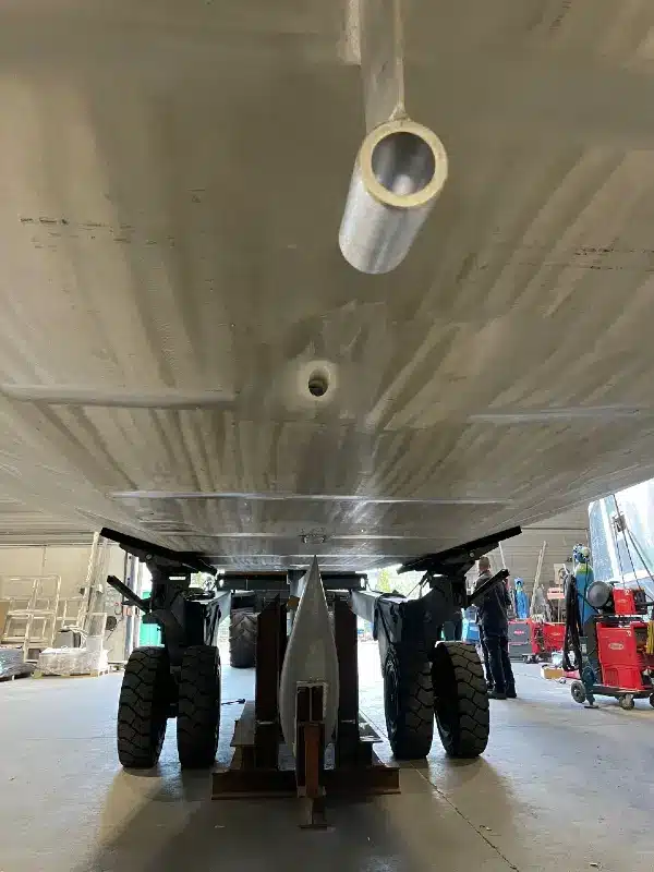 Cigale 15 installation quille relevable