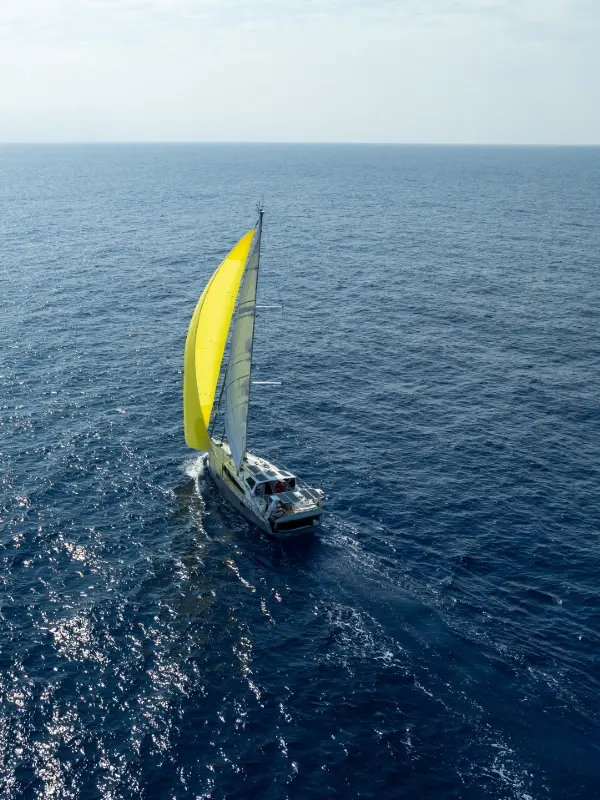 OVNI 430 en navigation sailing