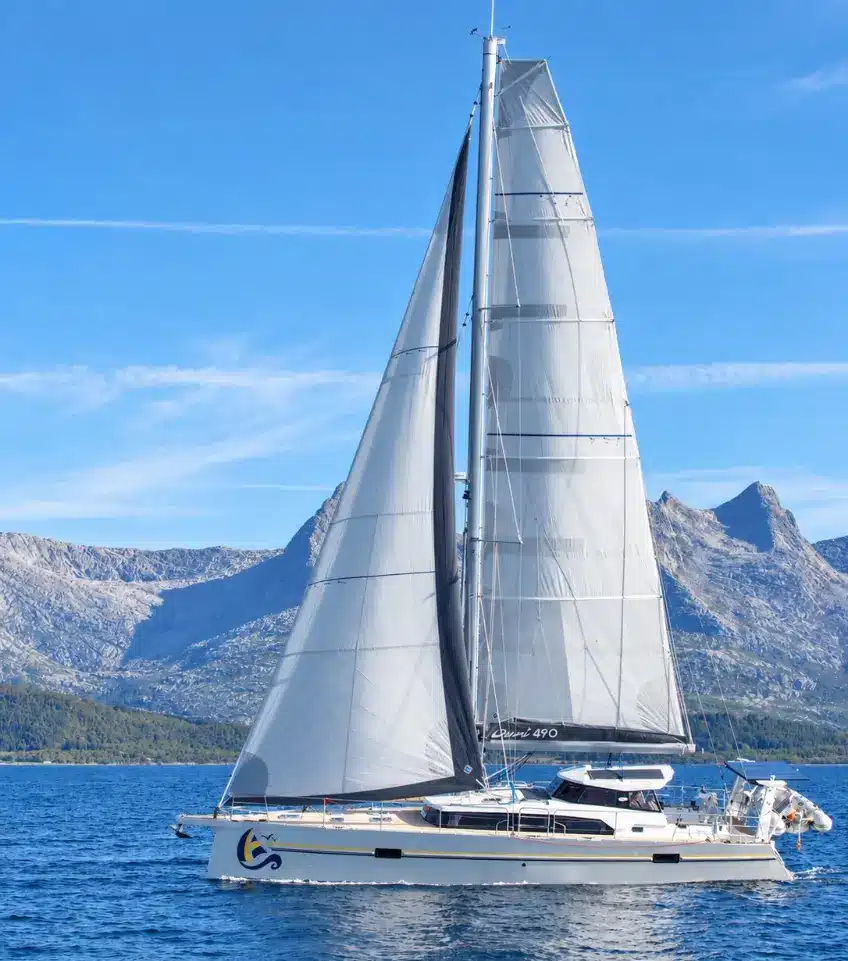 Voilier OVNI 490 navigation Norvège